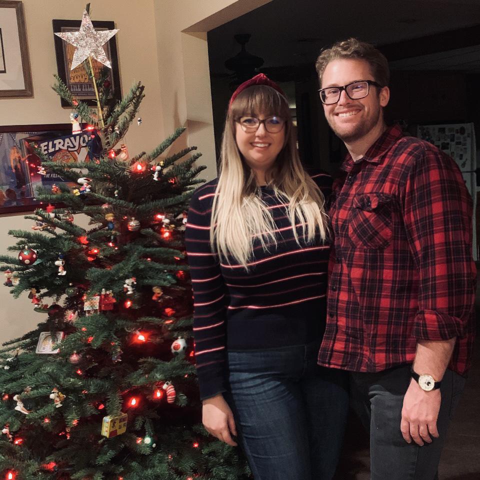 Our first Christmas together, 2020