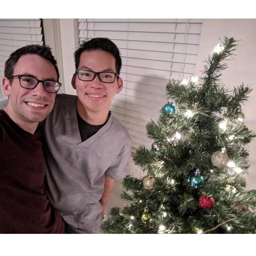 Jon and Fritz's First Christmas Tree Together (2017)