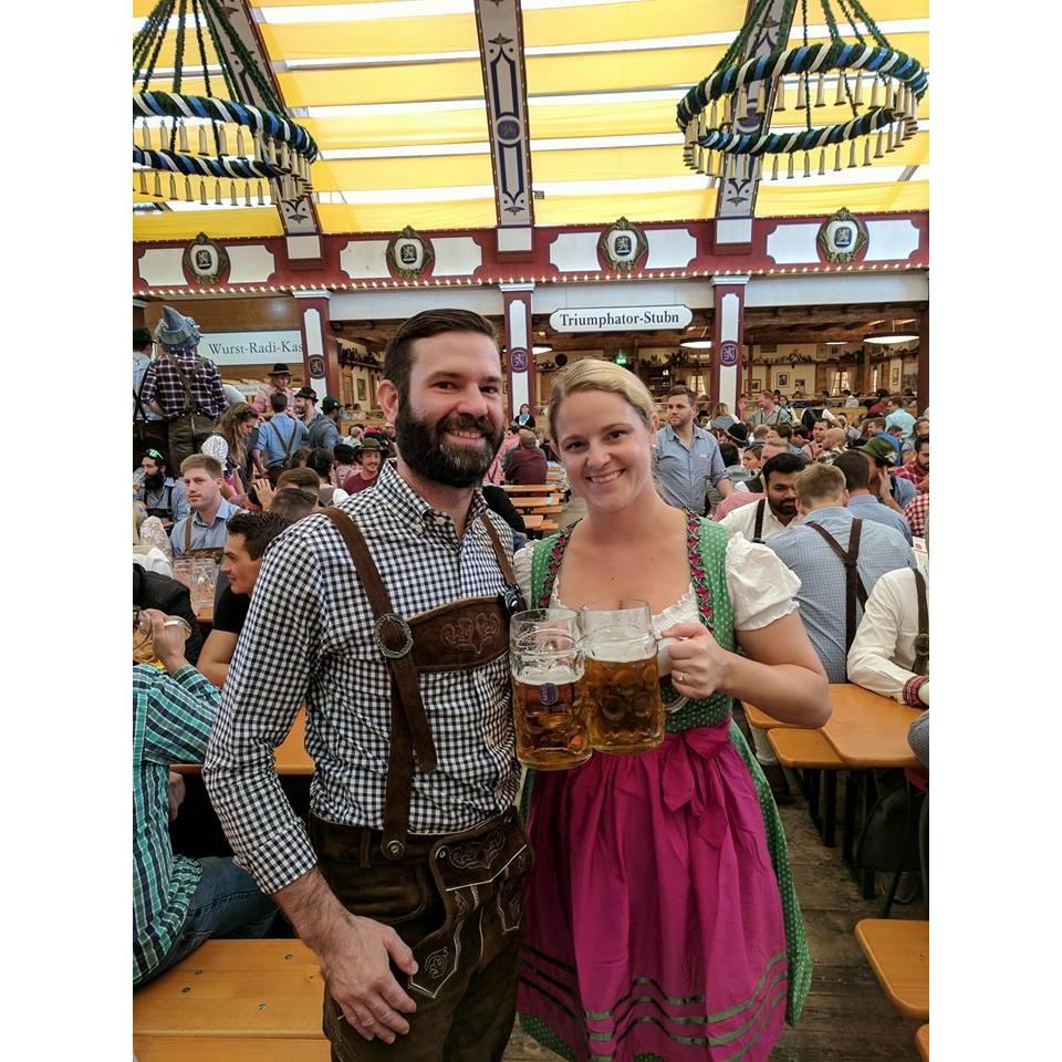Prost from Oktoberfest in Munich!