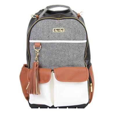 Itzy Ritzy® Boss Diaper Bag Backpack in Coffee/Cream