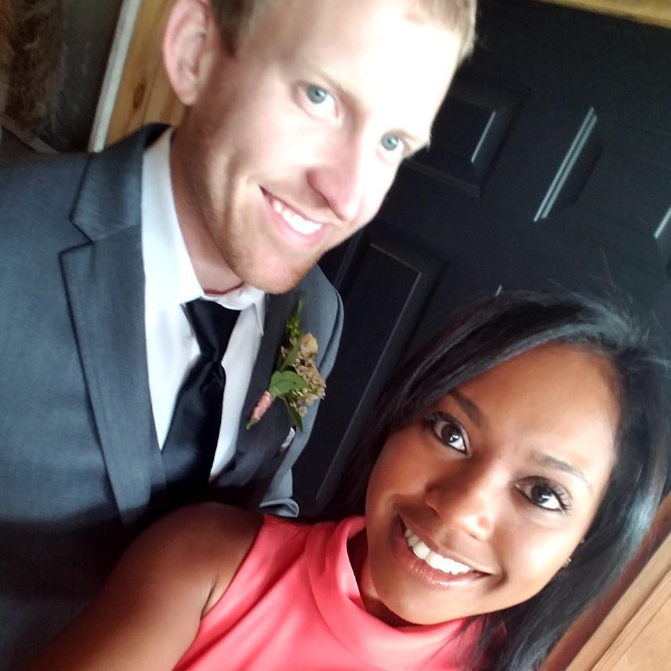 At Greg and Callie's Wedding