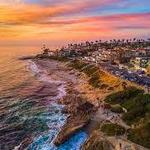 La Jolla Cove and Downtown La Jolla