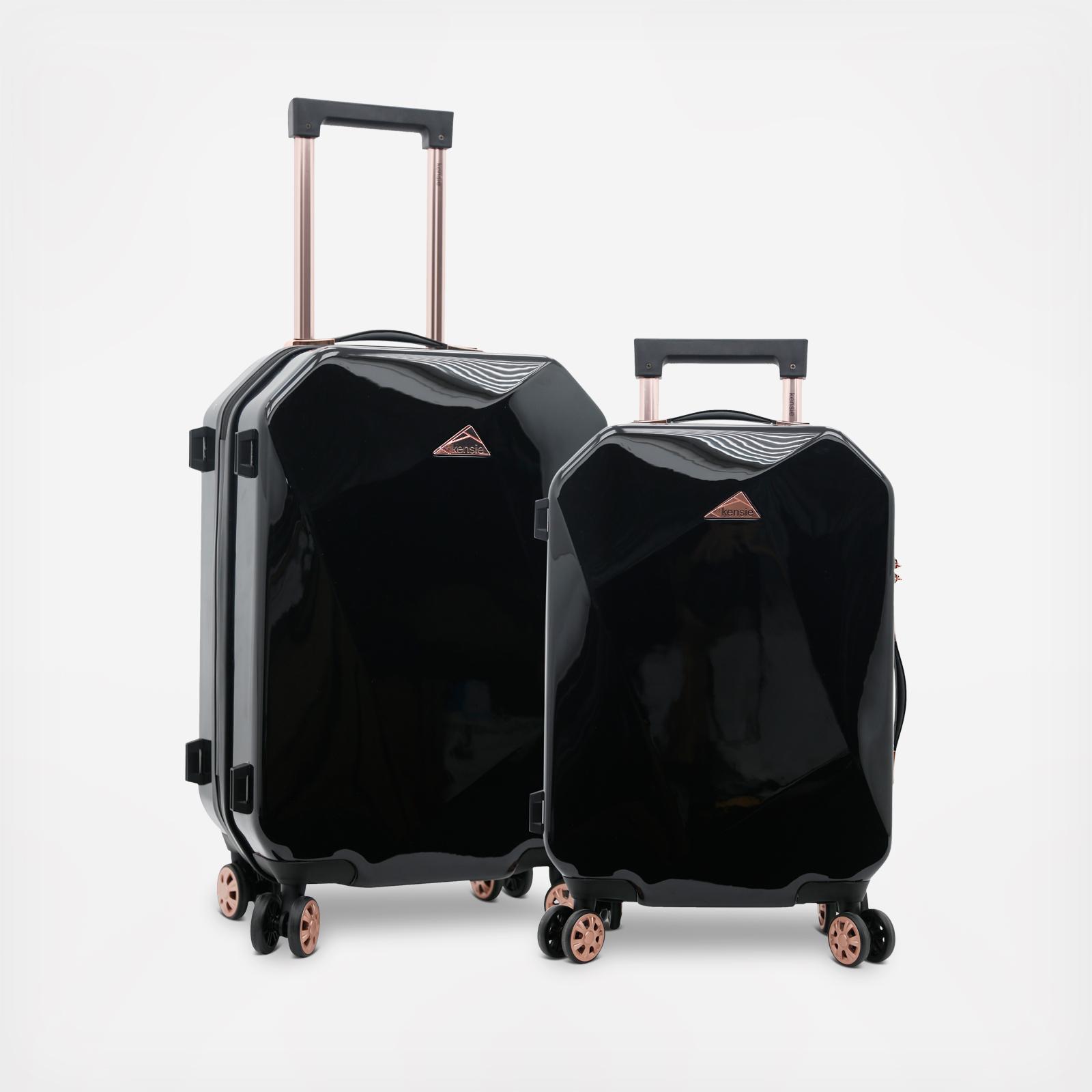 Traveler's Club, Kensie Octagon 2-Piece TSA-Lock Rolling Luggage