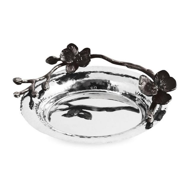 Michael Aram Black Orchid Wine Coaster