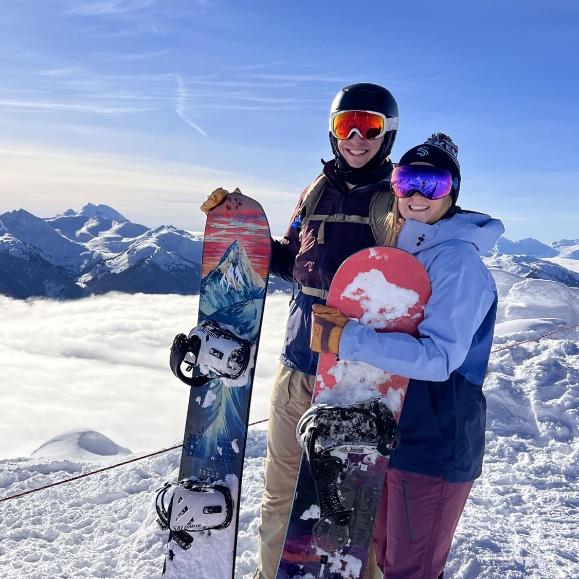 One of many whistler trips! January 2023.