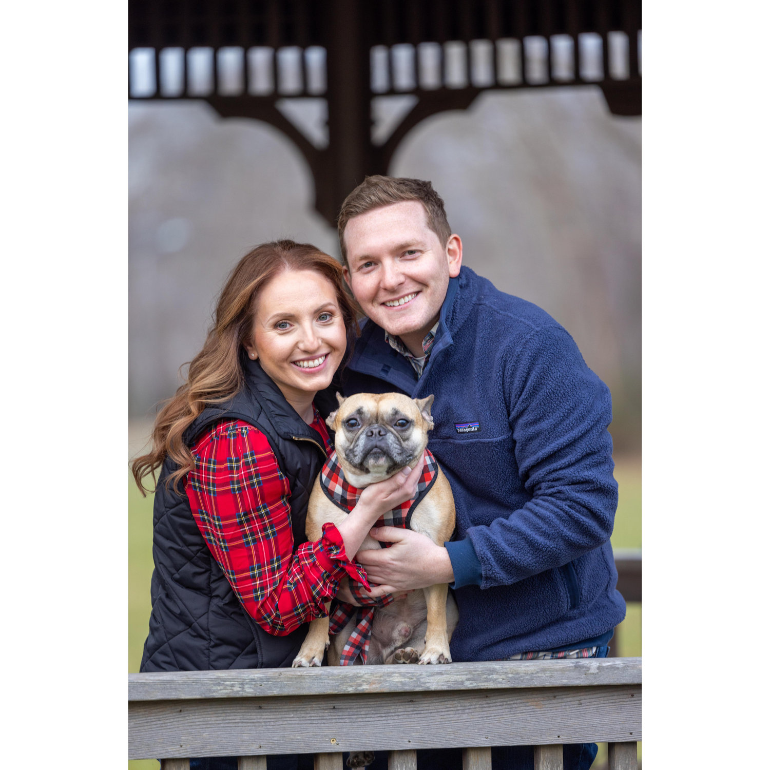 Engagement photos at Islip Grange