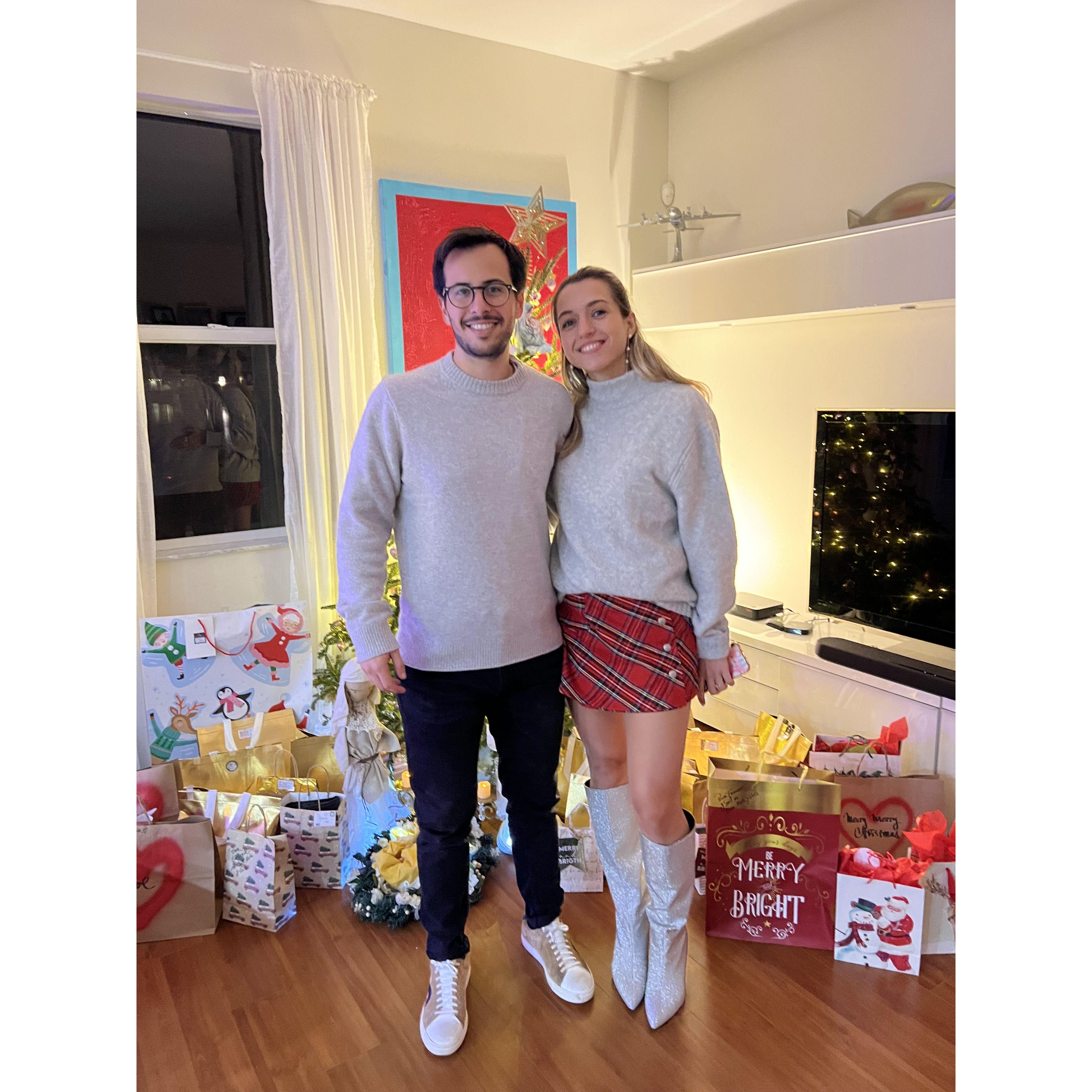 First Christmas Eve spent together!
