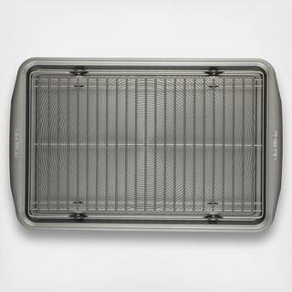 Bakeware Baking Sheet Pan and Cooling Rack Set