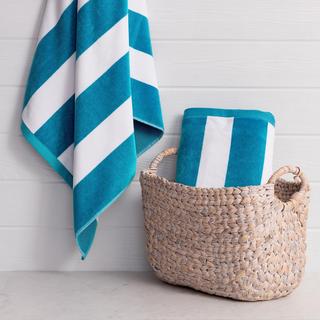 Luxury Oversized Cabana Beach Towel, Set of 2