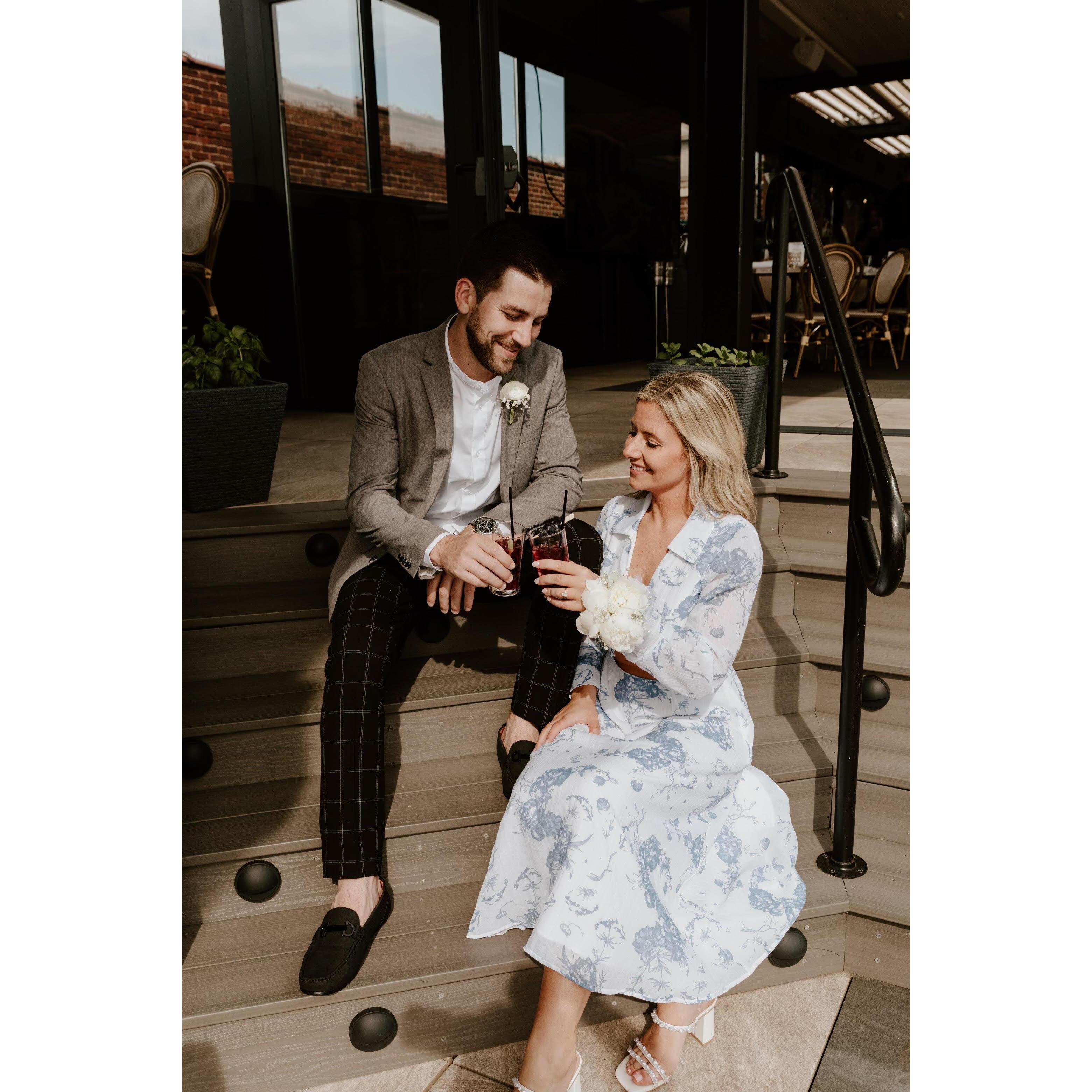 We celebrated our engagement back in Pennsylvania. We will treasure these photos forever!