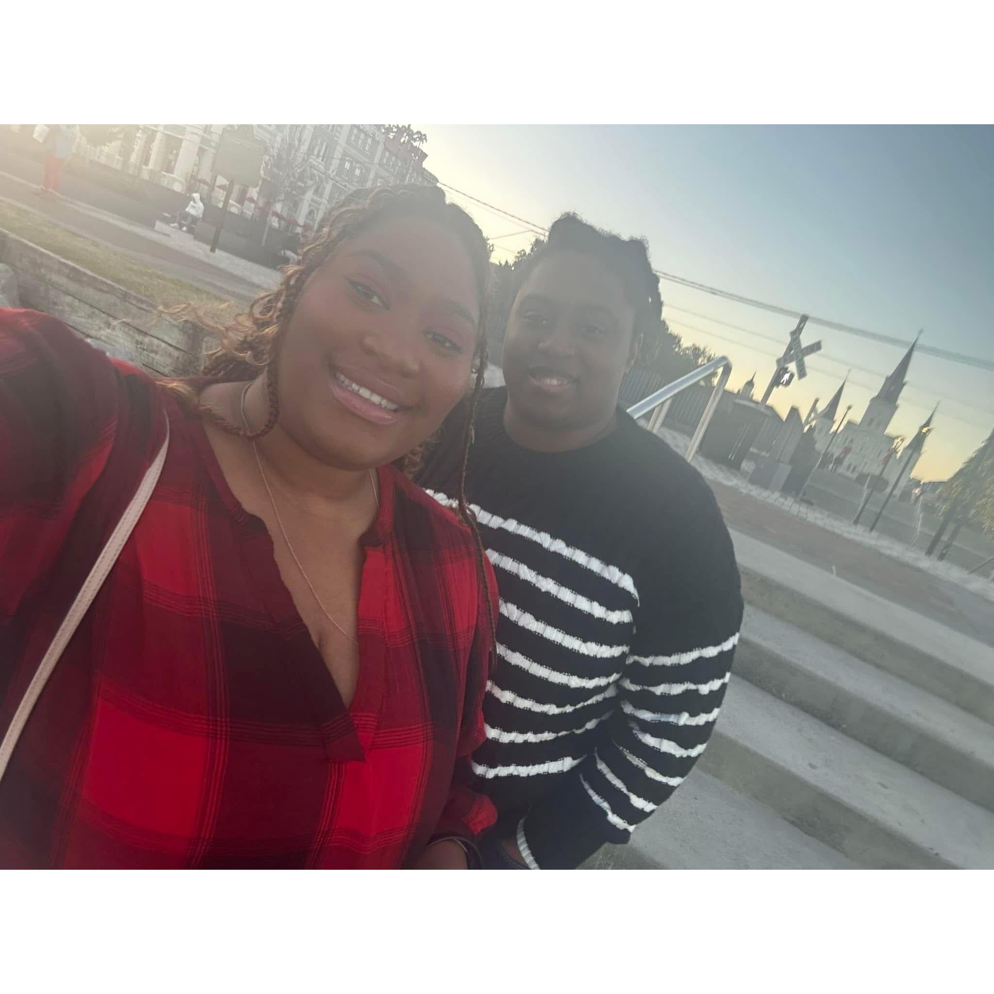 Our 1 year anniversary in New Orleans