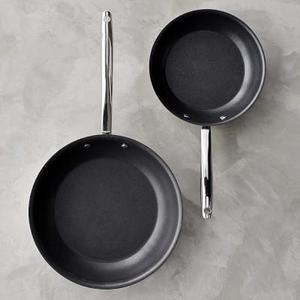 Williams Sonoma Signature Thermo-Clad™ Stainless-Steel Nonstick Fry Pan Set