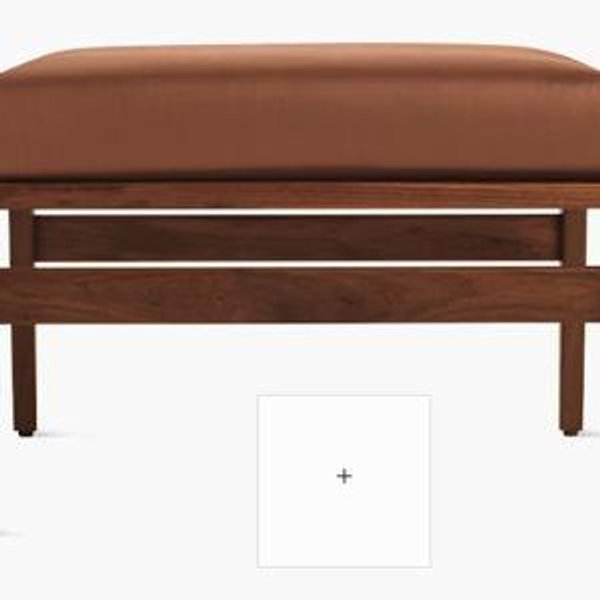 Jens Ottoman, Leather – Design Within Reach