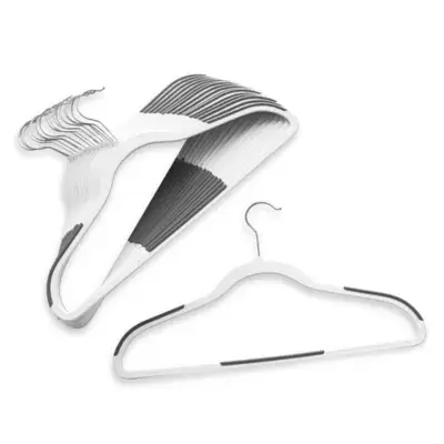 ORG™ Slim Grips™ Hangers in White (Set of 16)