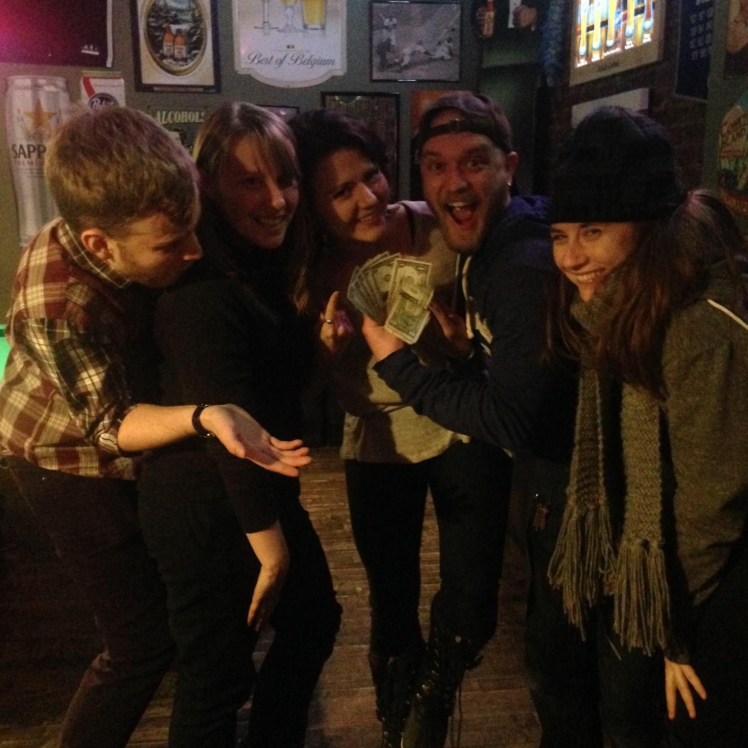 The WIAA crew (Nate, Shelley, Katie, Fudge & Lindsey)