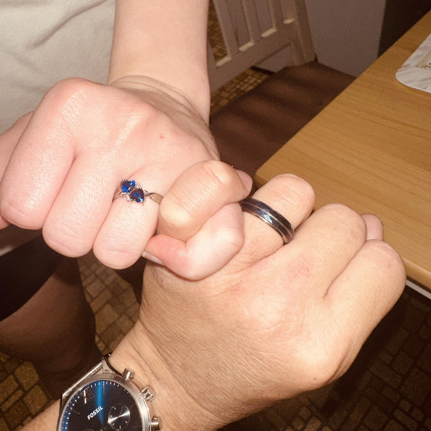 Our promise rings 💙