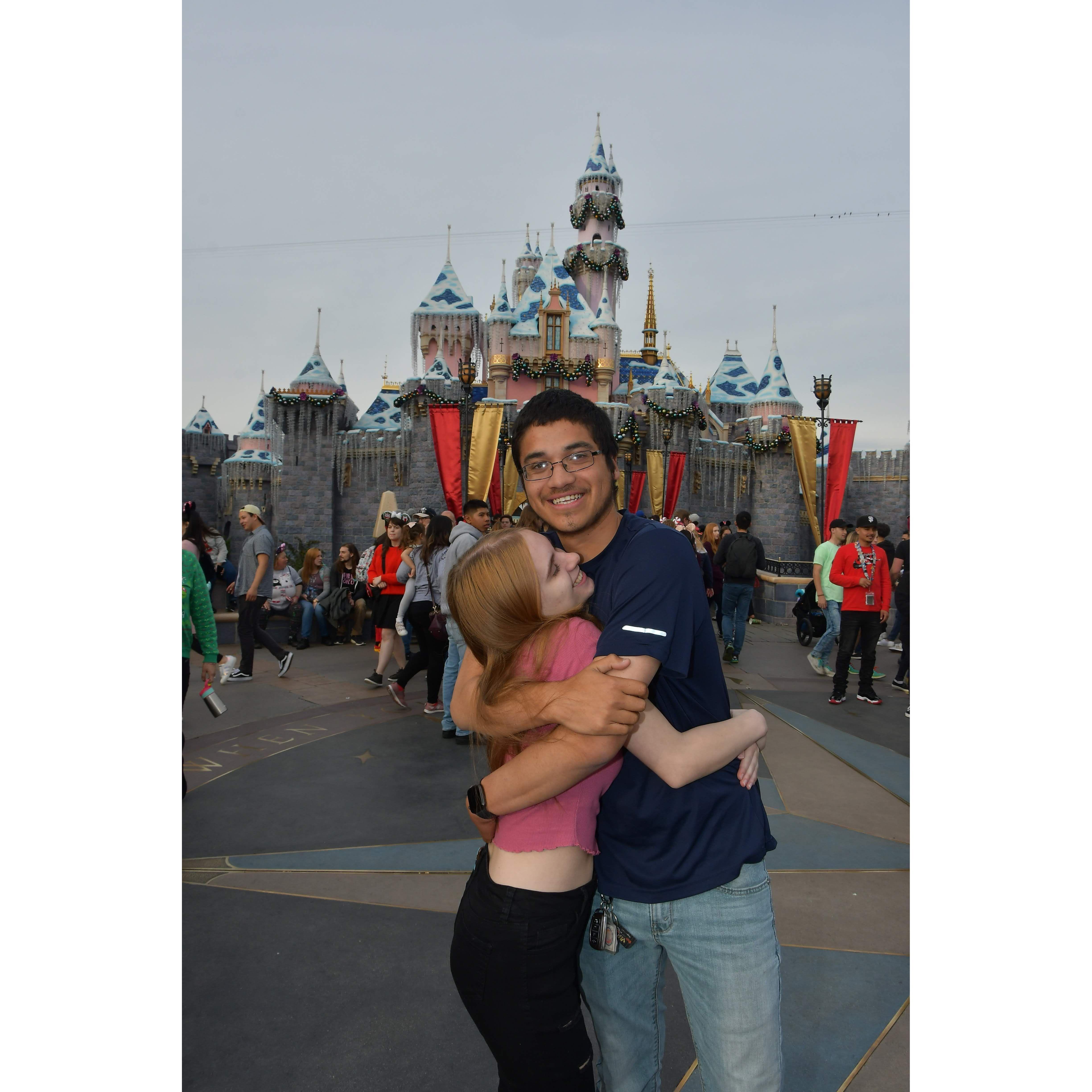 My FIRST time at Disneyland! Happiest place on earth with the guy who makes me the happiest!