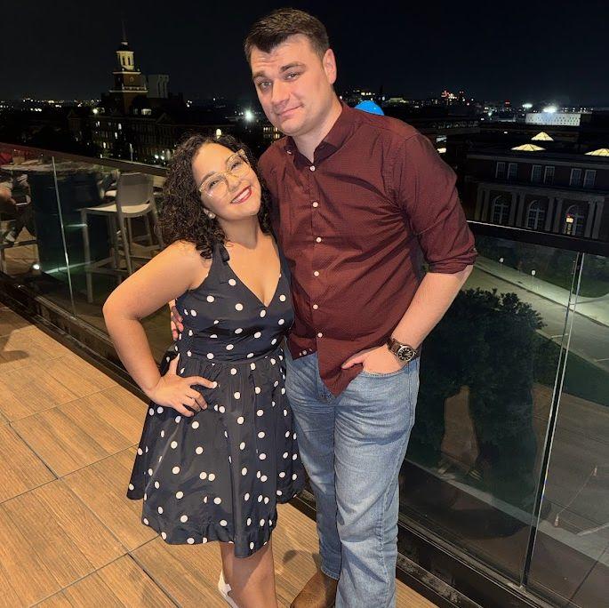 Our first night out after Sean´s surgery!