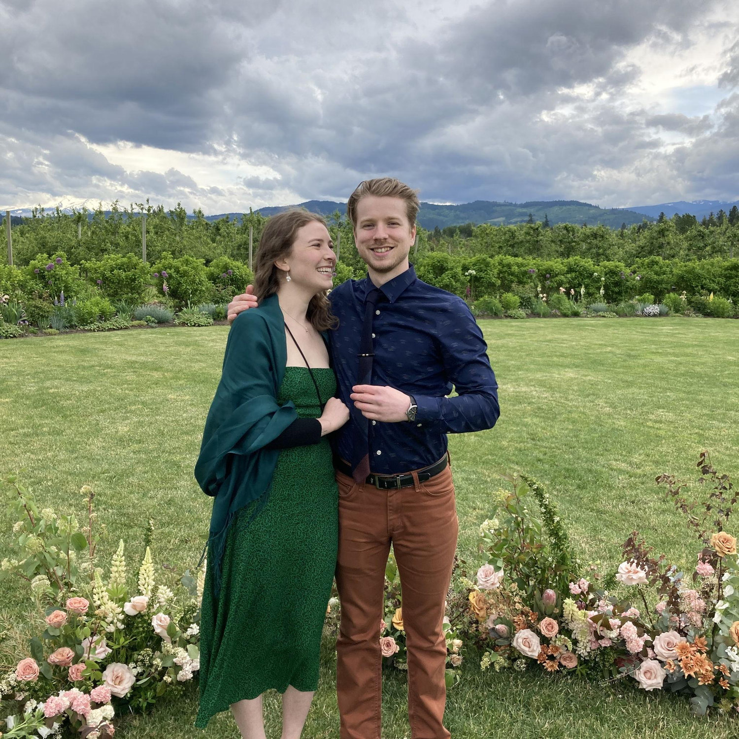 Celebrating Kris and Caro