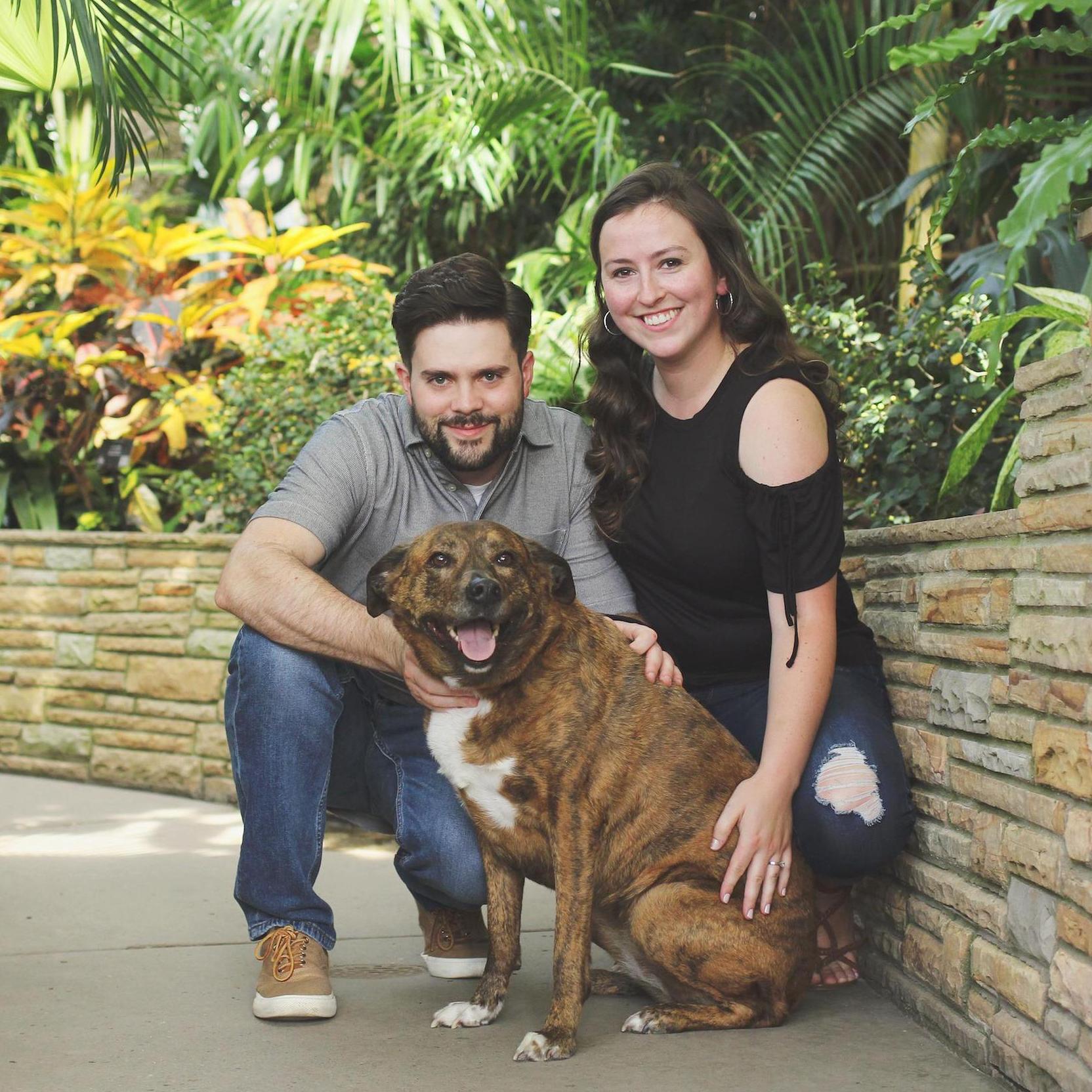 Visiting one of our favorite local spots, Belle Isle! With our dog Chica of course.