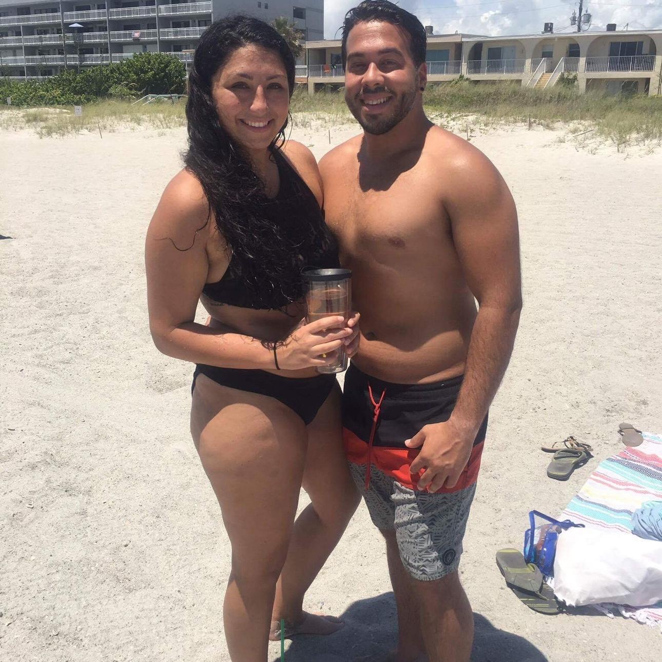 Fun beach day with friends!