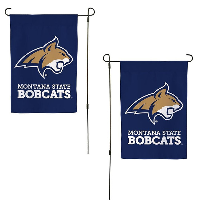 Desert Cactus Montana State University MSU Garden Flag – 19 x 12 inch Montana State Bobcats Banner, For Outdoor Display and Events (Design A)