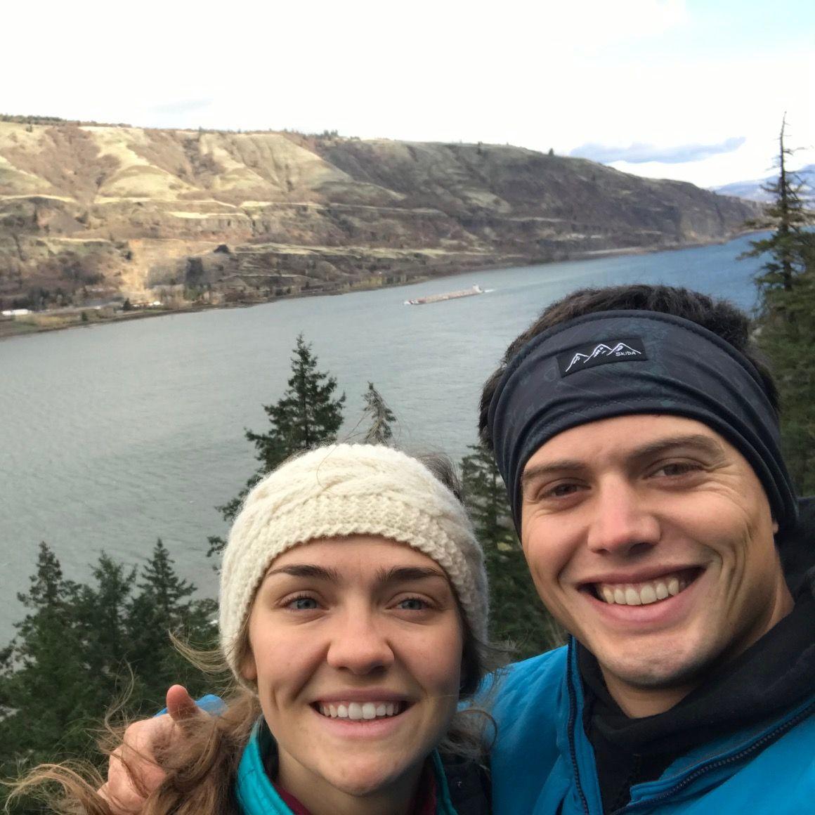 Victoria showing Steven her hometown for the first time, November 2020.