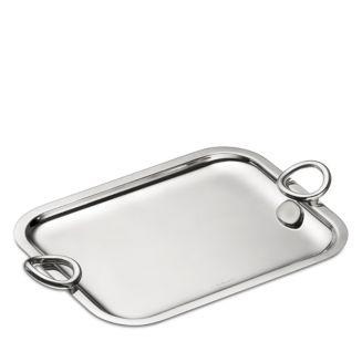 Christofle Vertigo 17"x 12.25" Tray