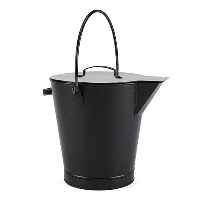 Minuteman International All Black Ash Bucket Pail