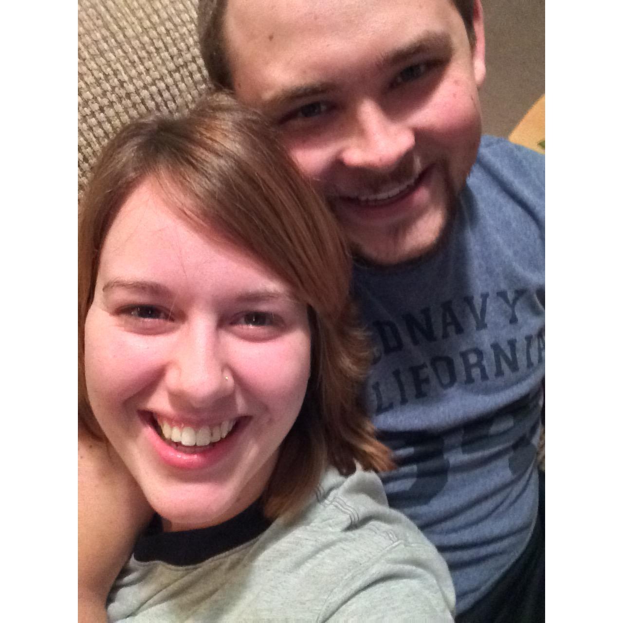 First picture of us! May 2016
