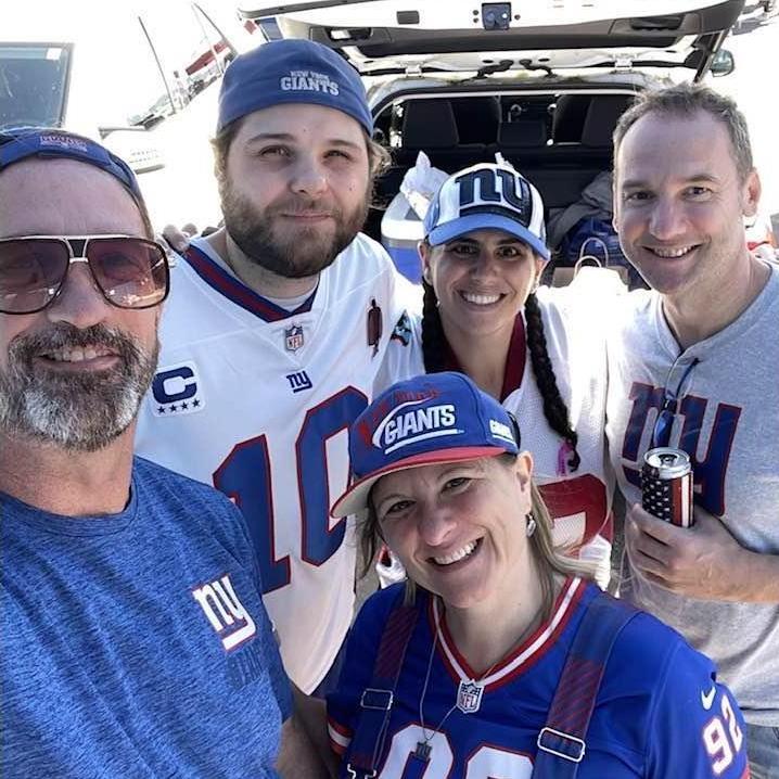 Tailgating is always better with friends!