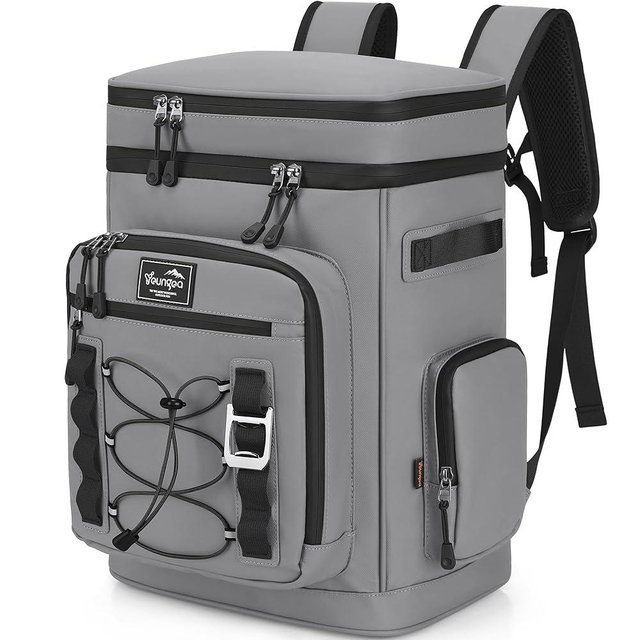 YOUNGOA 42Cans Cooler Backpack Insulated Leak Proof for Men & Women, Large Waterproof Backpack Cooler for Beach, Picnic, Outdoor, Leakproof, Multi-Functional