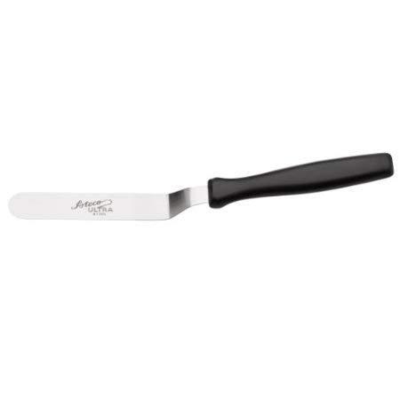 Ultra Offset Spatula with 4.25 inch x 0.75 inch 4½ inch, Silver, Stainless Steel Blade