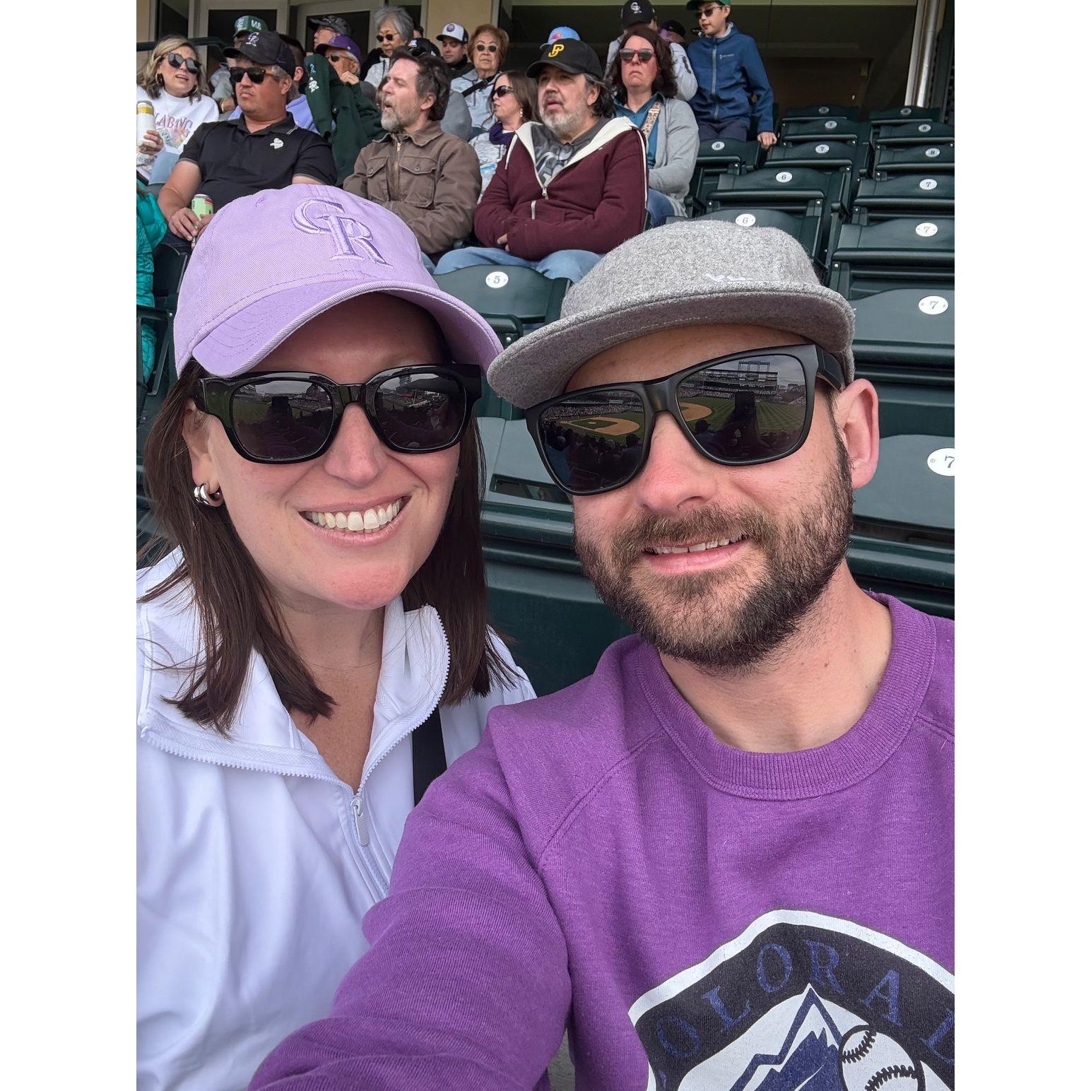 First Rockies game...they lost