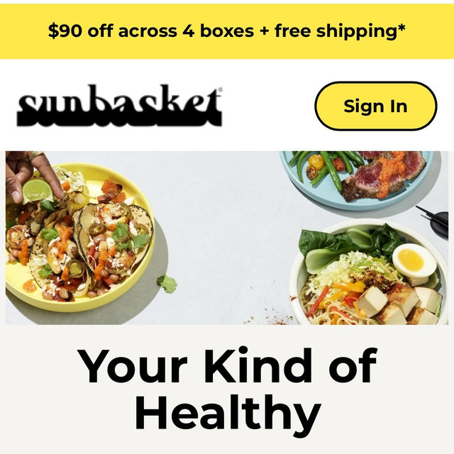Sunbasket Gift Card