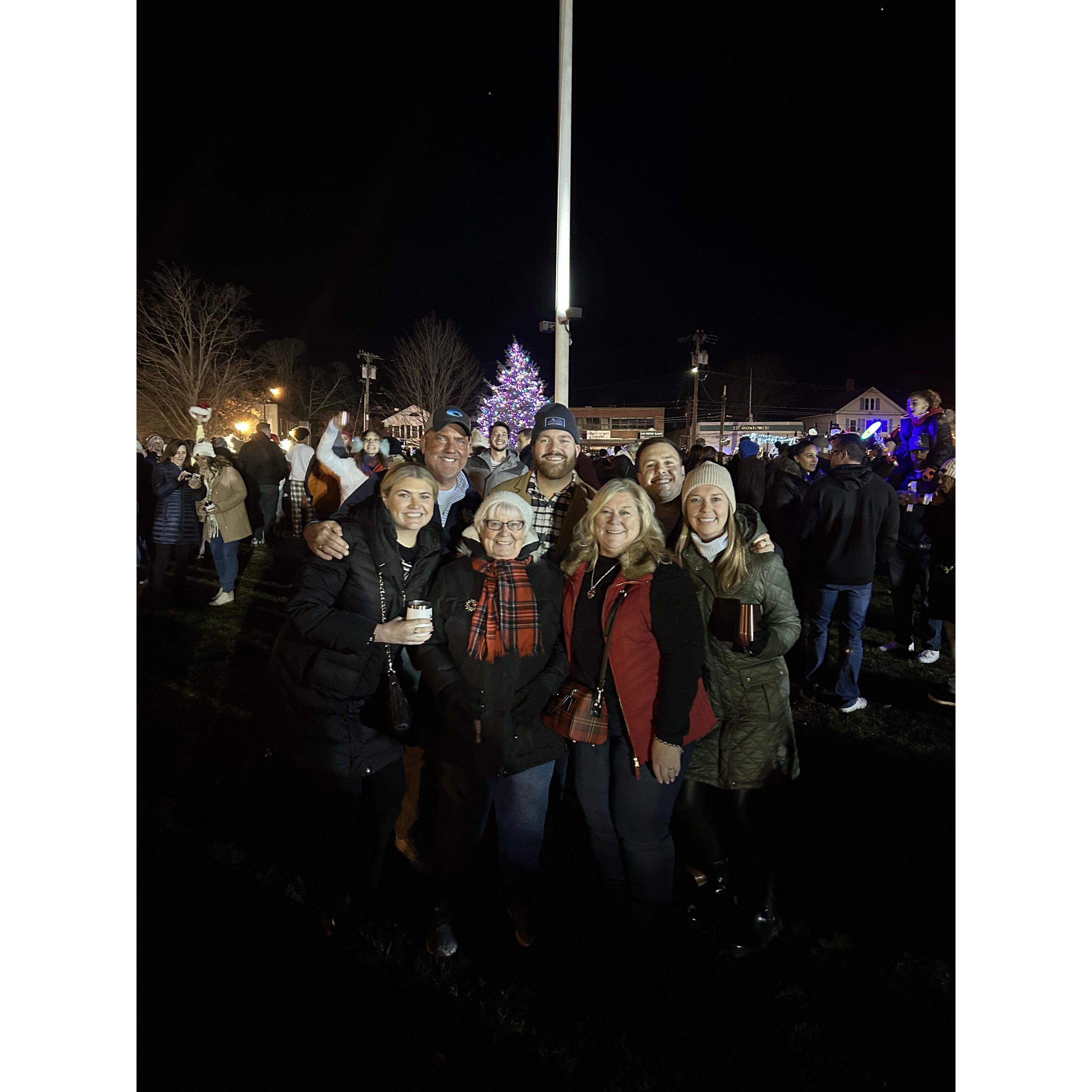 December 2022, Branford Tree Lighting
