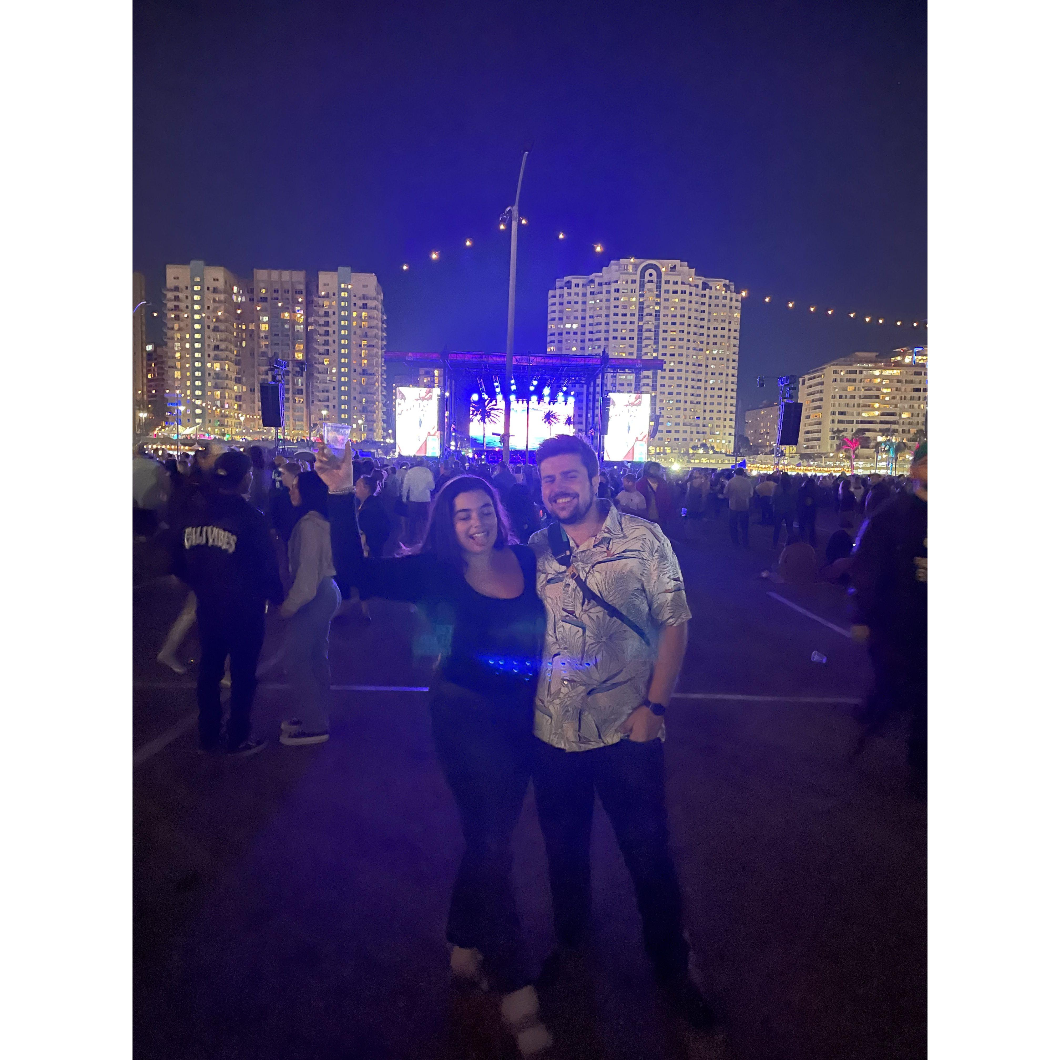 February 6, 2022. Officially became a couple and first concert together.