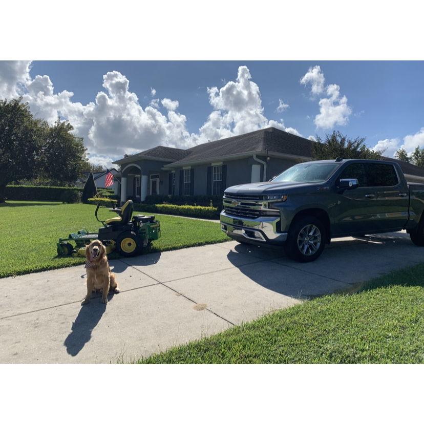 Sept. 2021 - When we bought a house, truck and got a dog