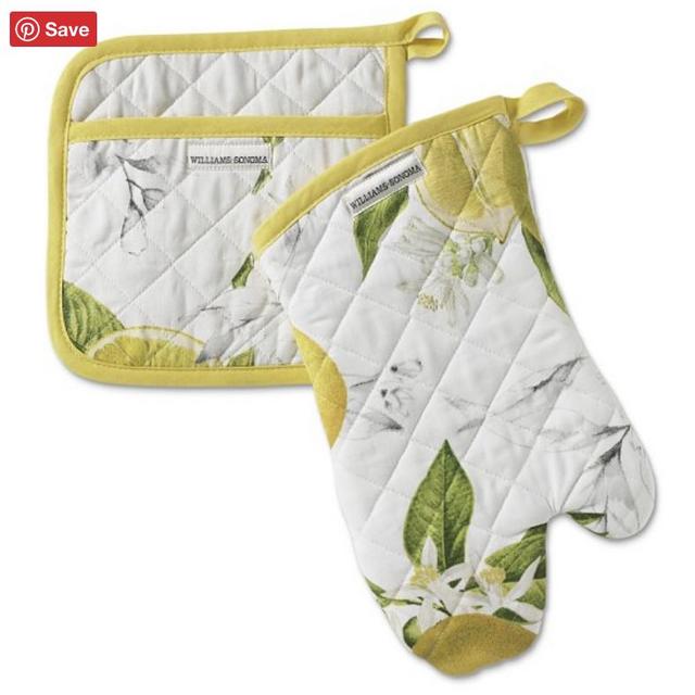 Lemon Pot Holder Set
