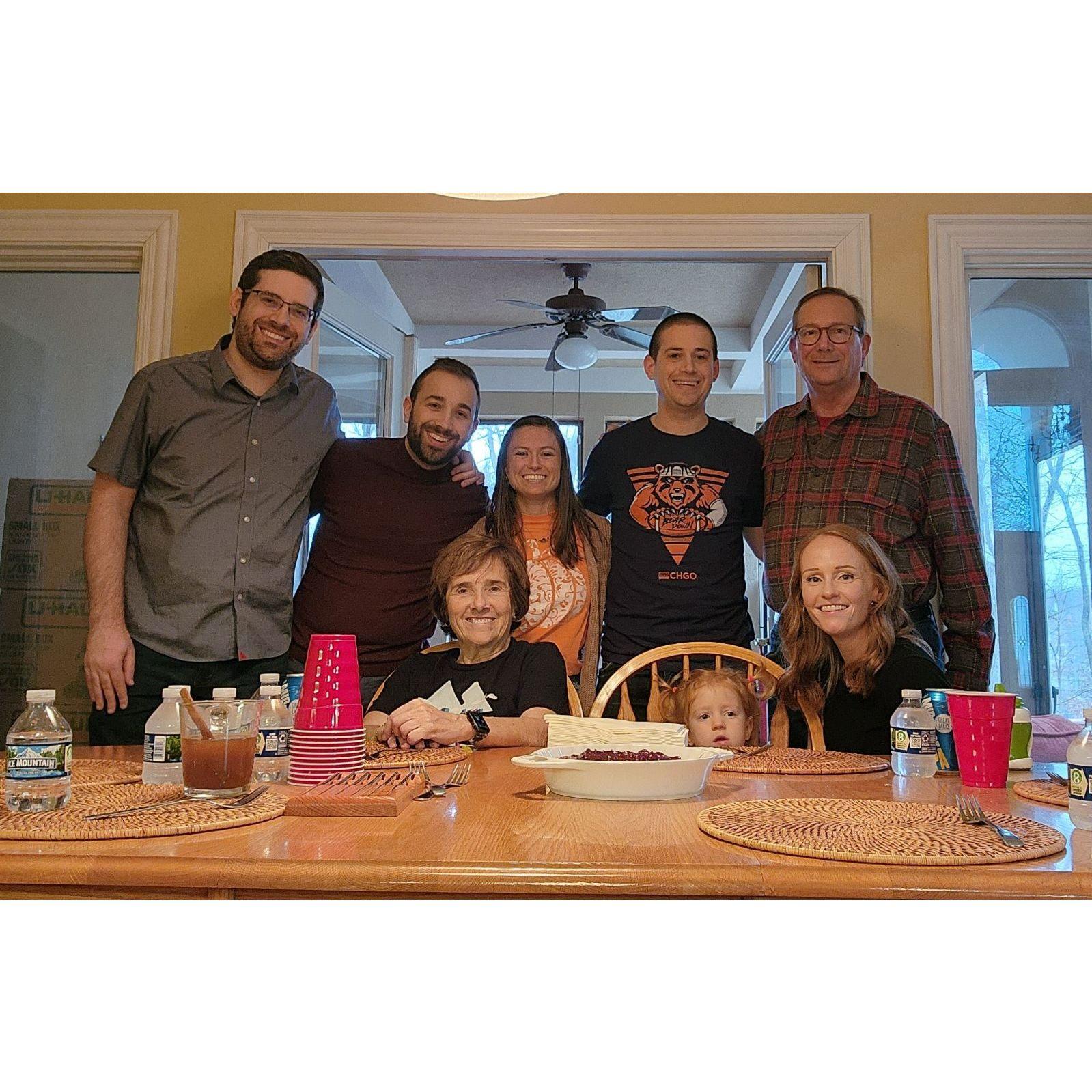 Thanksgiving with the Carlson side!