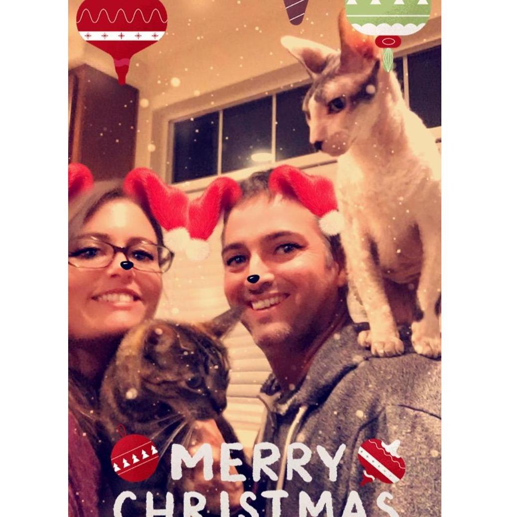 The whole family in one picture.