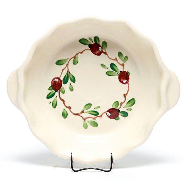 Cranberry Small Casserole Dish
