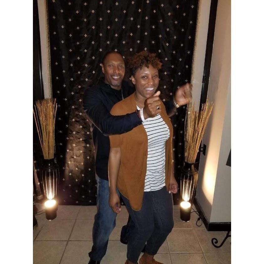 Partying in ATL with friends who are more like family!