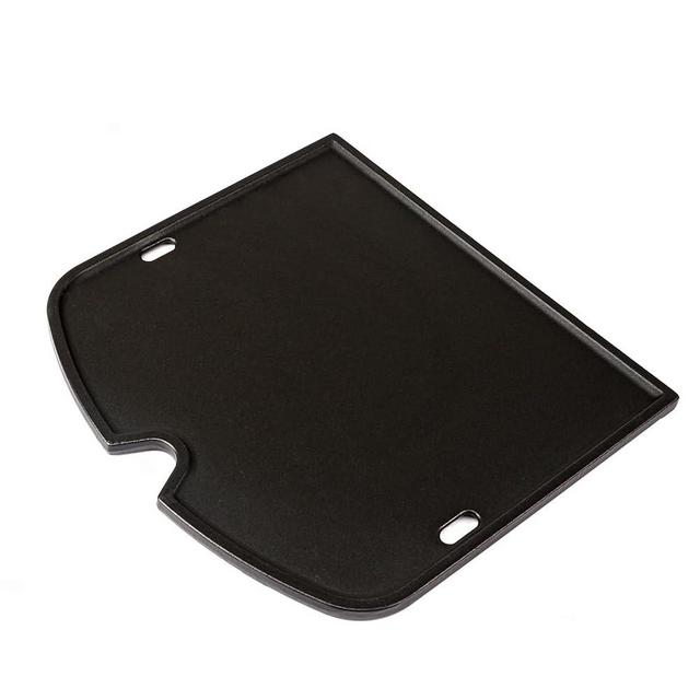Hisencn Cast Iron Griddle for Weber Traveler Portable Gas Grill, Cooking Griddle for Weber Traveler 9010001 Outdoor BBQ Grill Replacement Part, Black