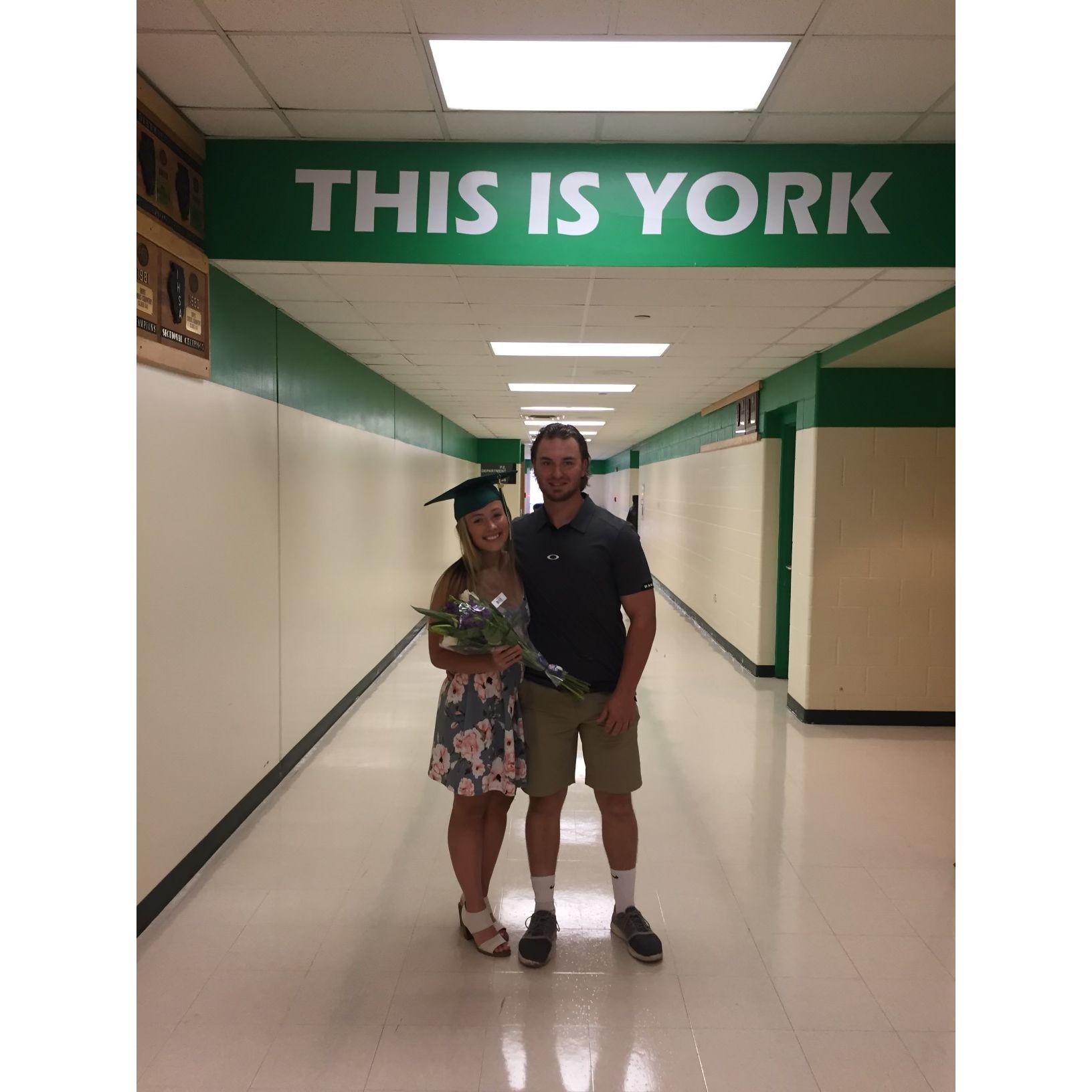 Emily high school graduation 2018