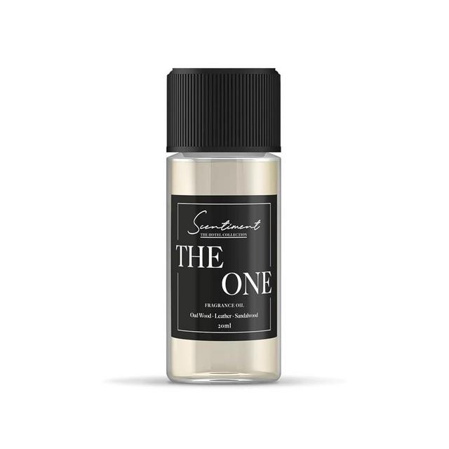 Scentiment - The One Hotel Collection Diffuser Oil | Aromatherapy Fragrance Inspired by 5-Star Hotels | Notes of Cardamom, Leather, Lemon with Cinnamon & Sandalwood (20ml, The One)