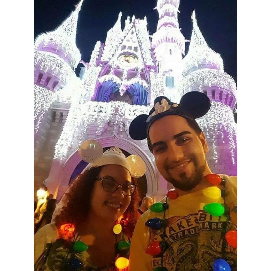 When Andy proposed at Disney World 12/25/15
