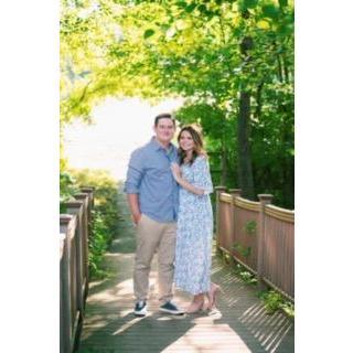 Our first photo as fiances! July 30, 2021