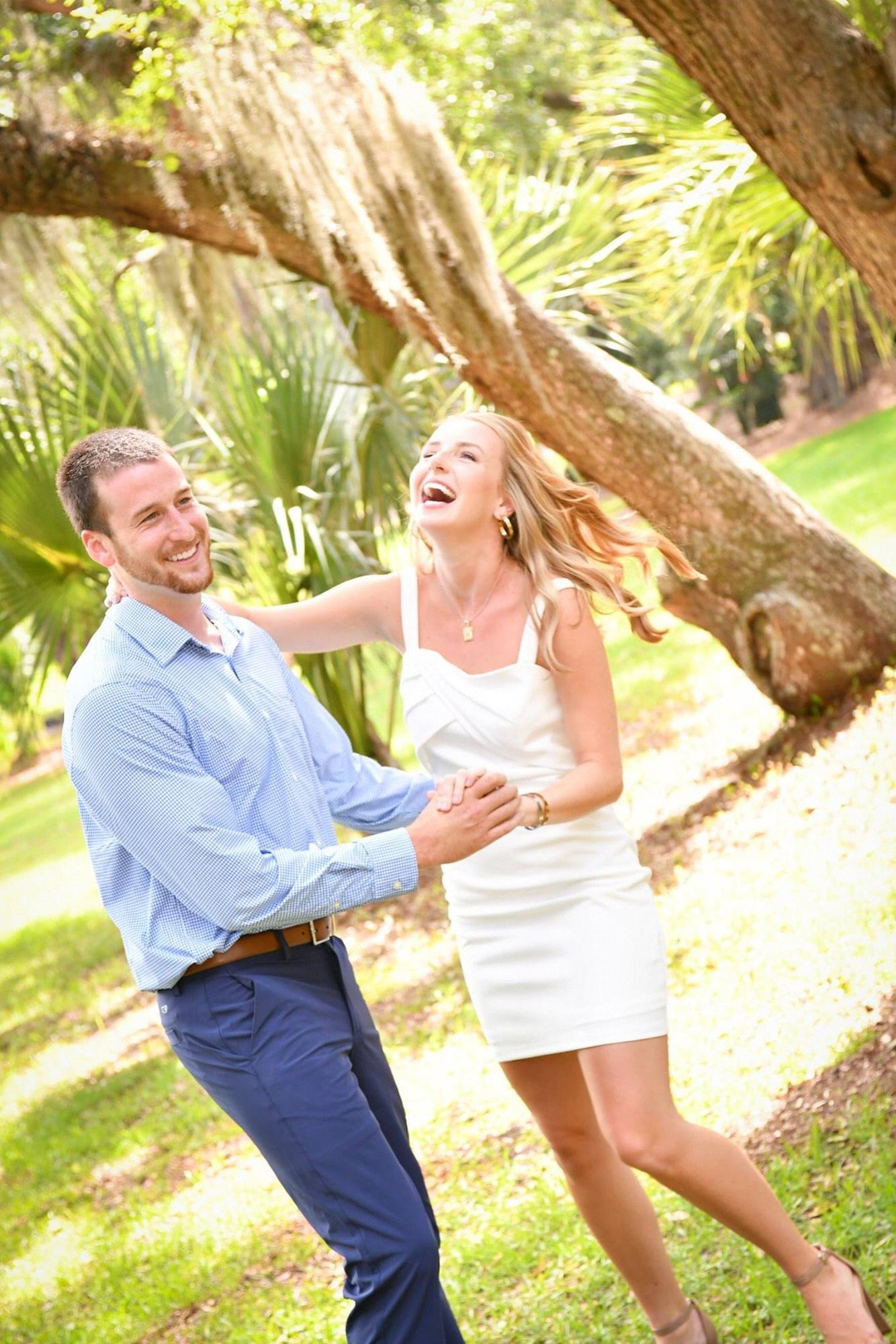 Hilton Head Island- one of our favorite places! Engagement pictures in June 2020.
