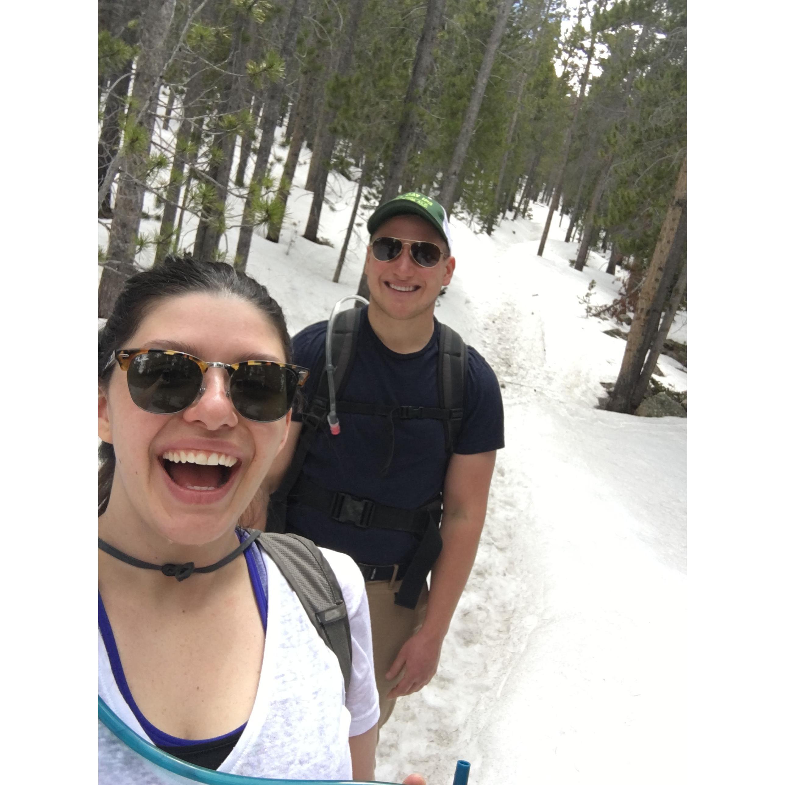 Hiking in Golden, Colorado